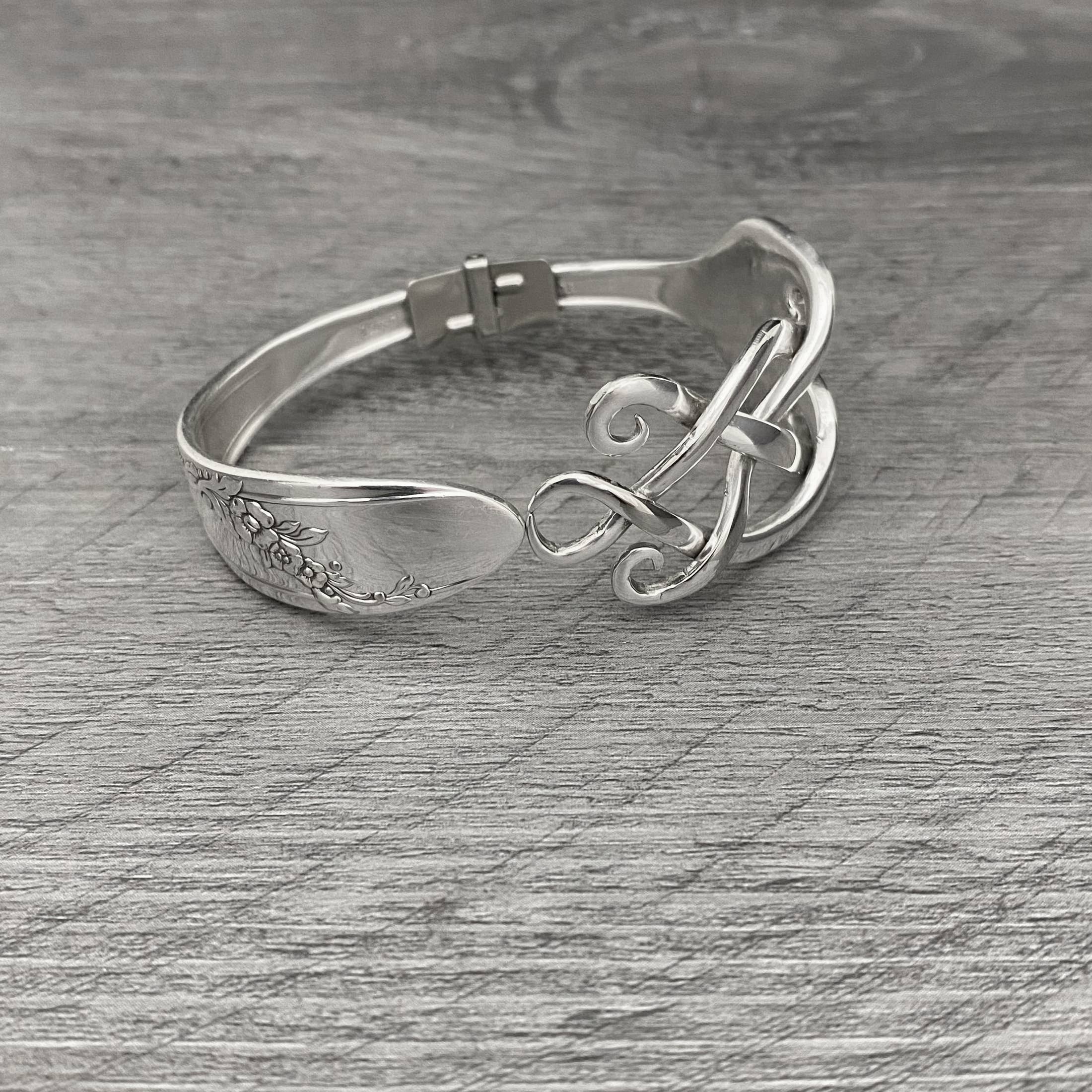 Marchello Art – wholesale Cuff bracelet – Celtic Weave Fork Bracelet3