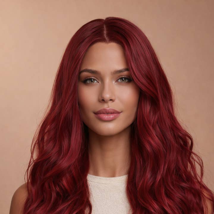 CHERRY - Burgundy - Lace Front Wig for wholesale by Milk & Honey