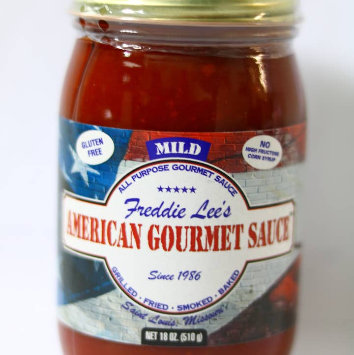 Sauce American Gourmet douce en bouteille de 473 ml pour la vente par Freddie Lee's Gourmet Sauces