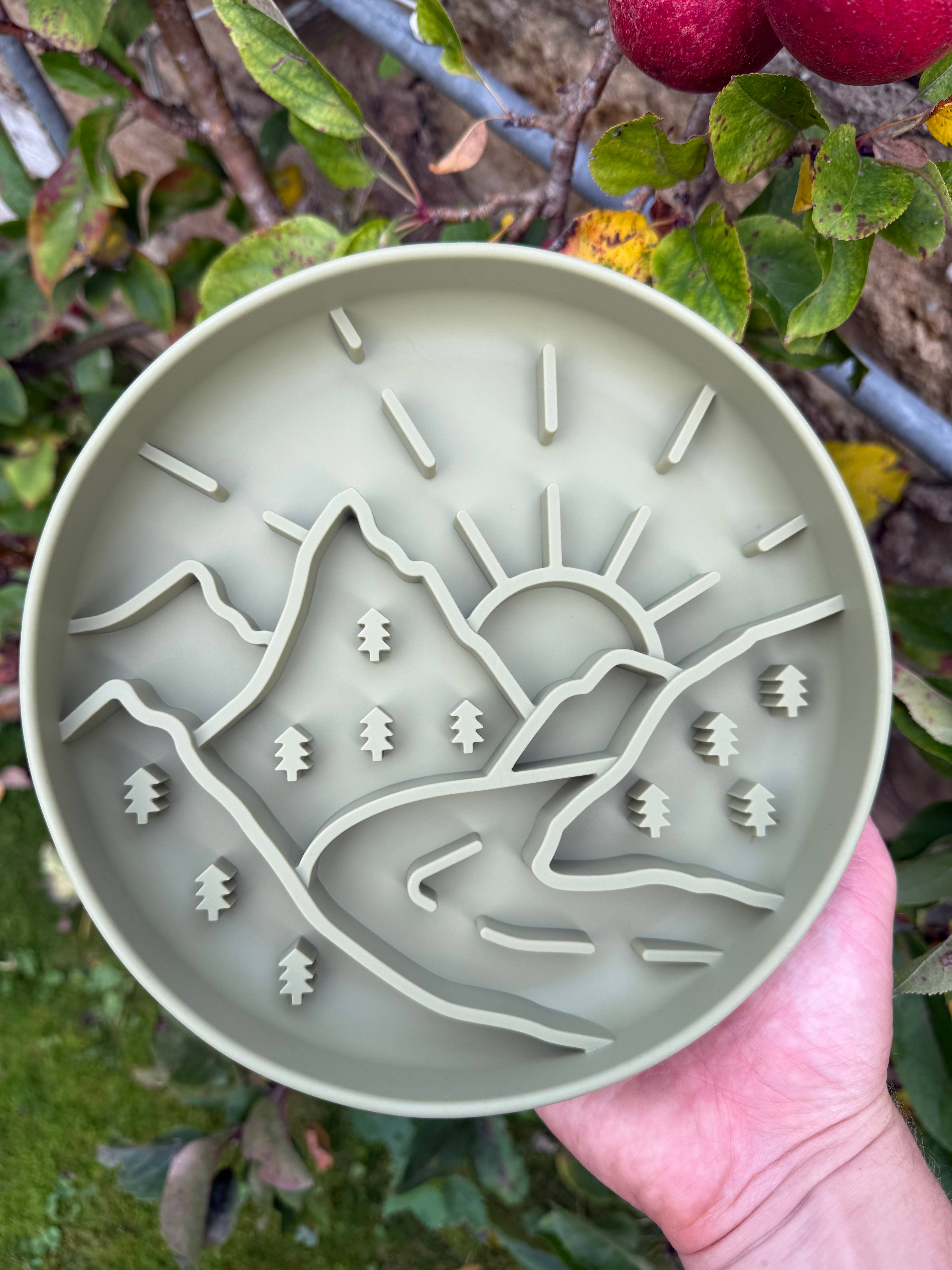 Bodhi & The Birchtree - Vente Gamelles – chien - Bol d'enrichissement de montagne Fern3