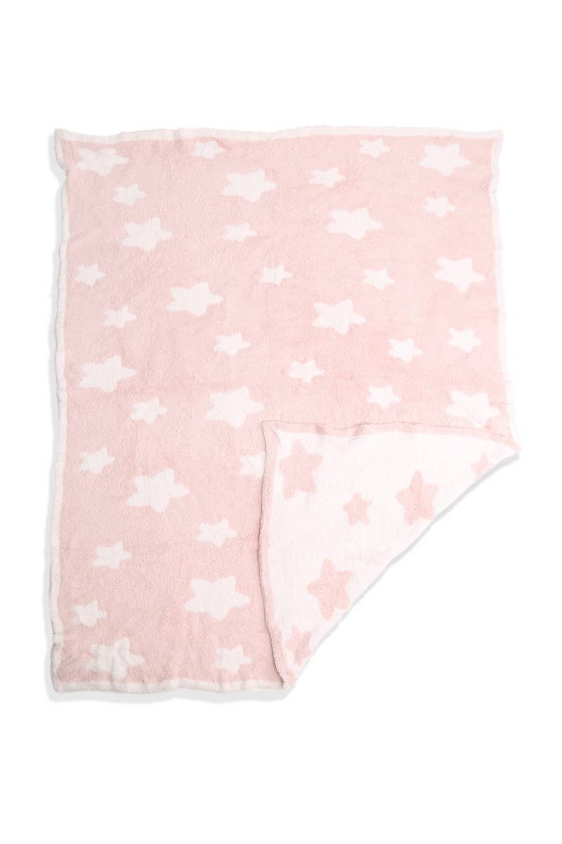 Fashion City - Wholesale Throw Blanket - Star Print Luxury Soft Throw Winter Blanket11