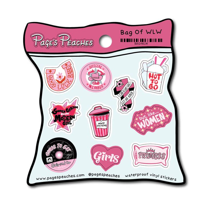 Pose med WLW for engroshandel hos Page's Peaches