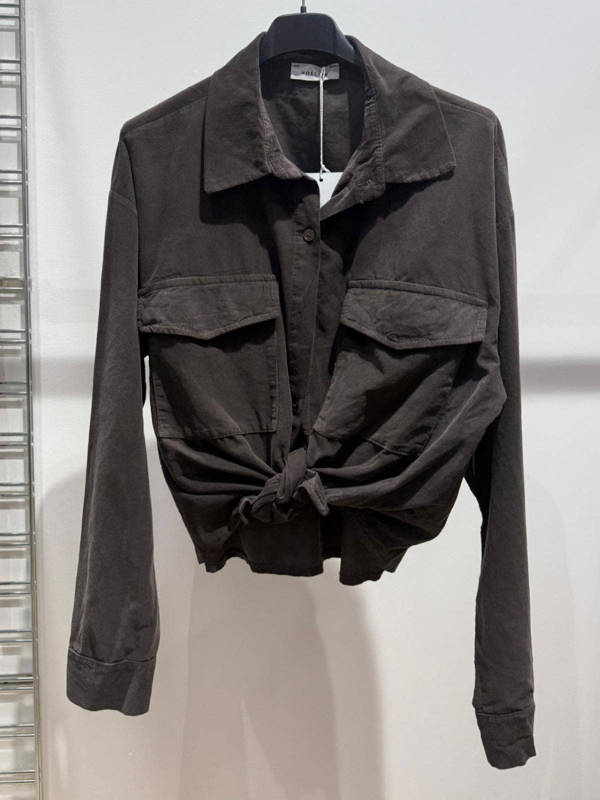 NOELINE - Wholesale Button Down Shirt - Women's - Velvet shirt 203442