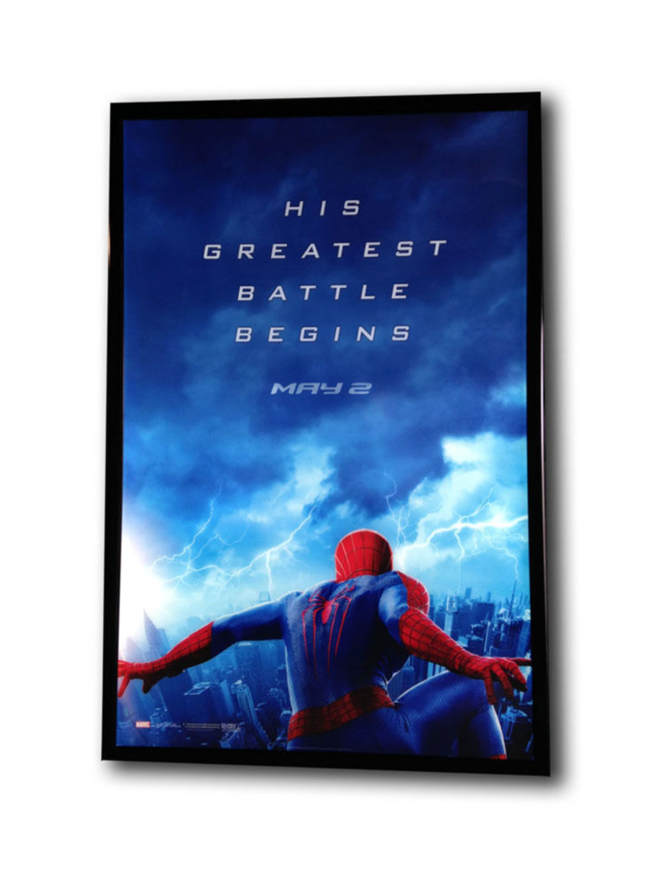 Glowbox LLC - Wholesale Picture Frame - 4-PACK Glowbox "World Famous" LED Light Box Poster Frames - Made in the USA0