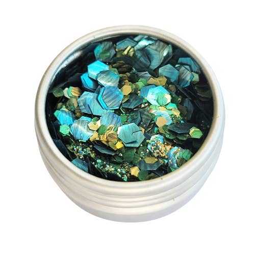 Savonnerie Aubergine - Wholesale Body Glitter/Shimmer - Glitter - Le Bal des Sardines - plant-based biodegradable