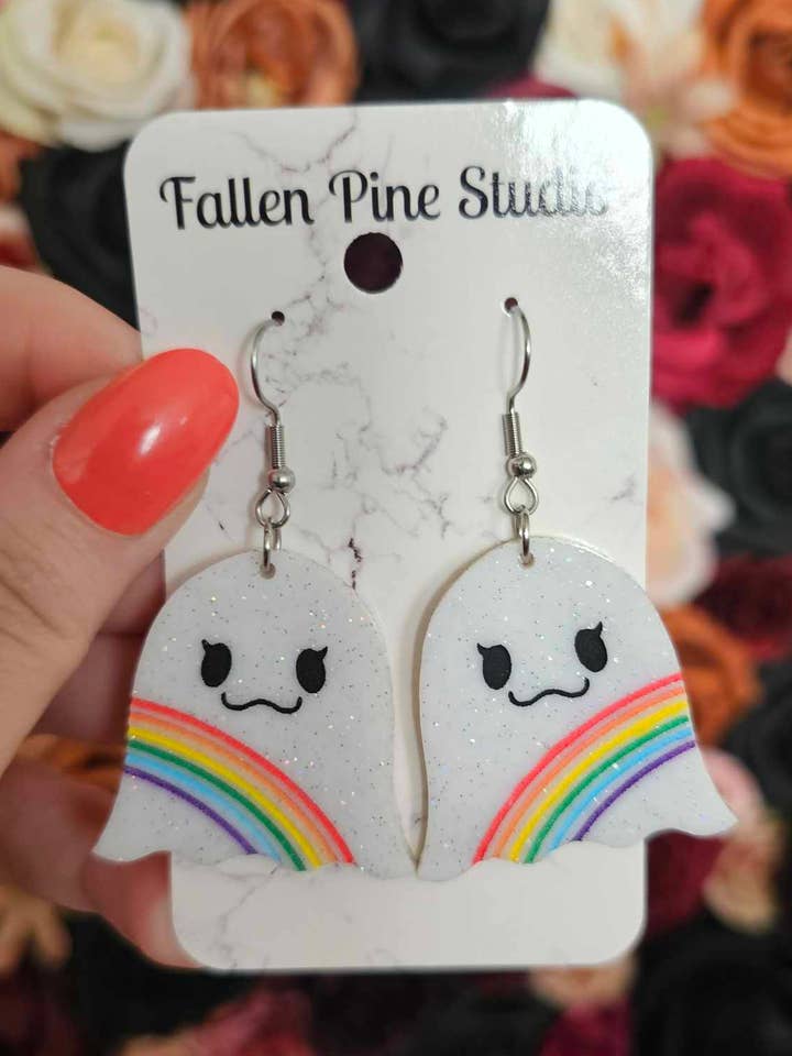Rainbow Ghosts for wholesale by Fallen Pine Studio