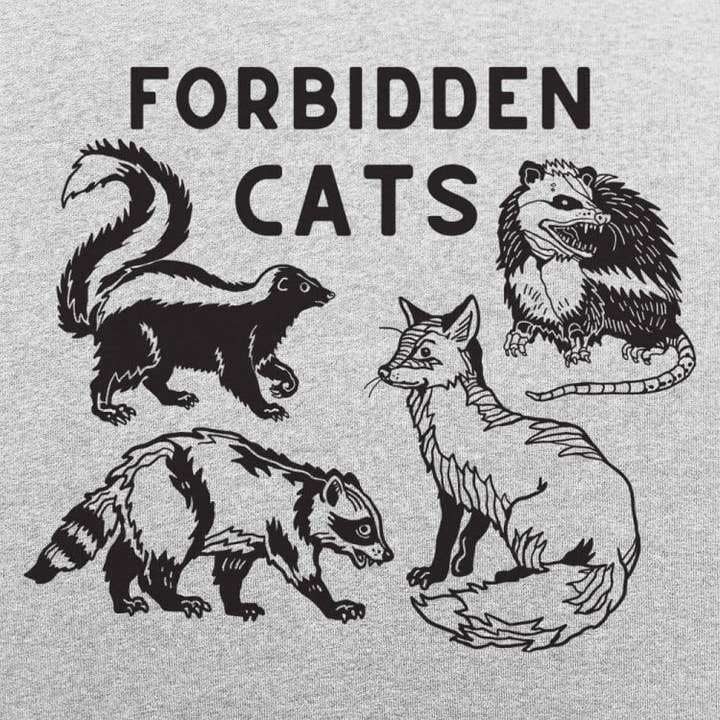 Camiseta Forbidden Cats Masculina por atacado de 6DS