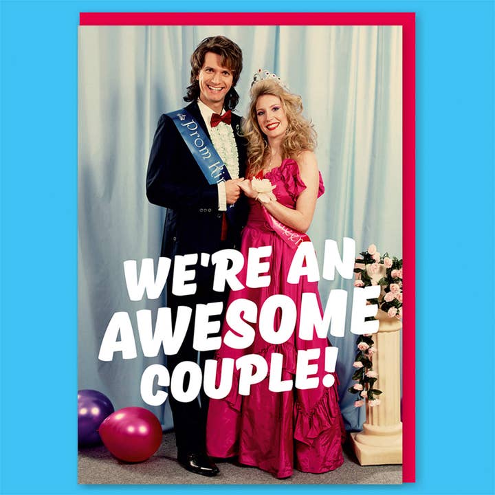 Dean Morris Cards - Vendita all'ingrosso Biglietti per San Valentino - Biglietto di auguri di San Valentino con scritta «We're An Awesome Couple»