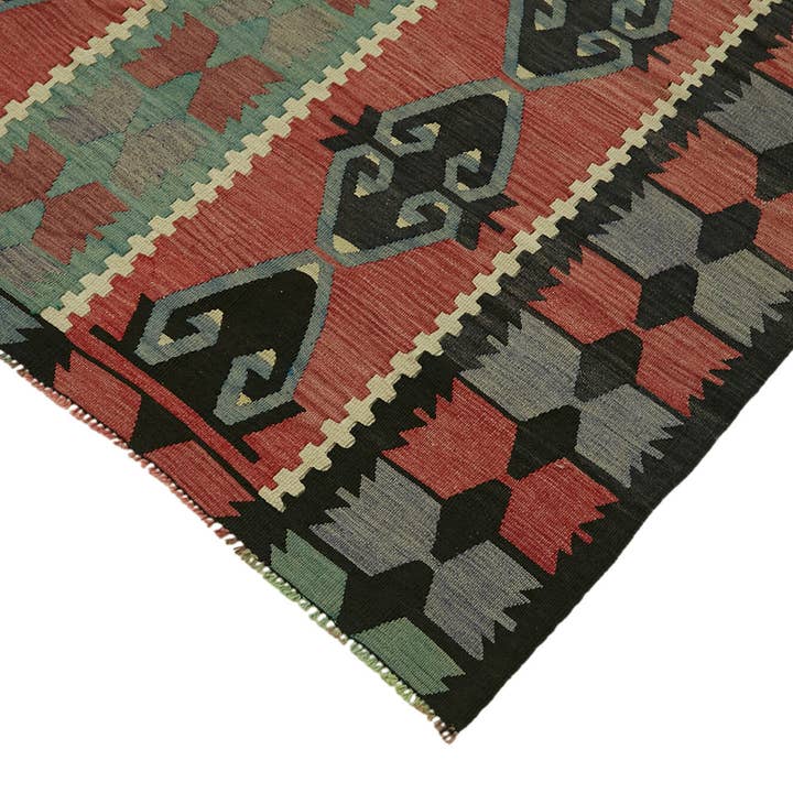 RUG N CARPET - Wholesale Vloerkleed - 6x10 Multicolor Oosterse Kilim Vloerkleed - 460253