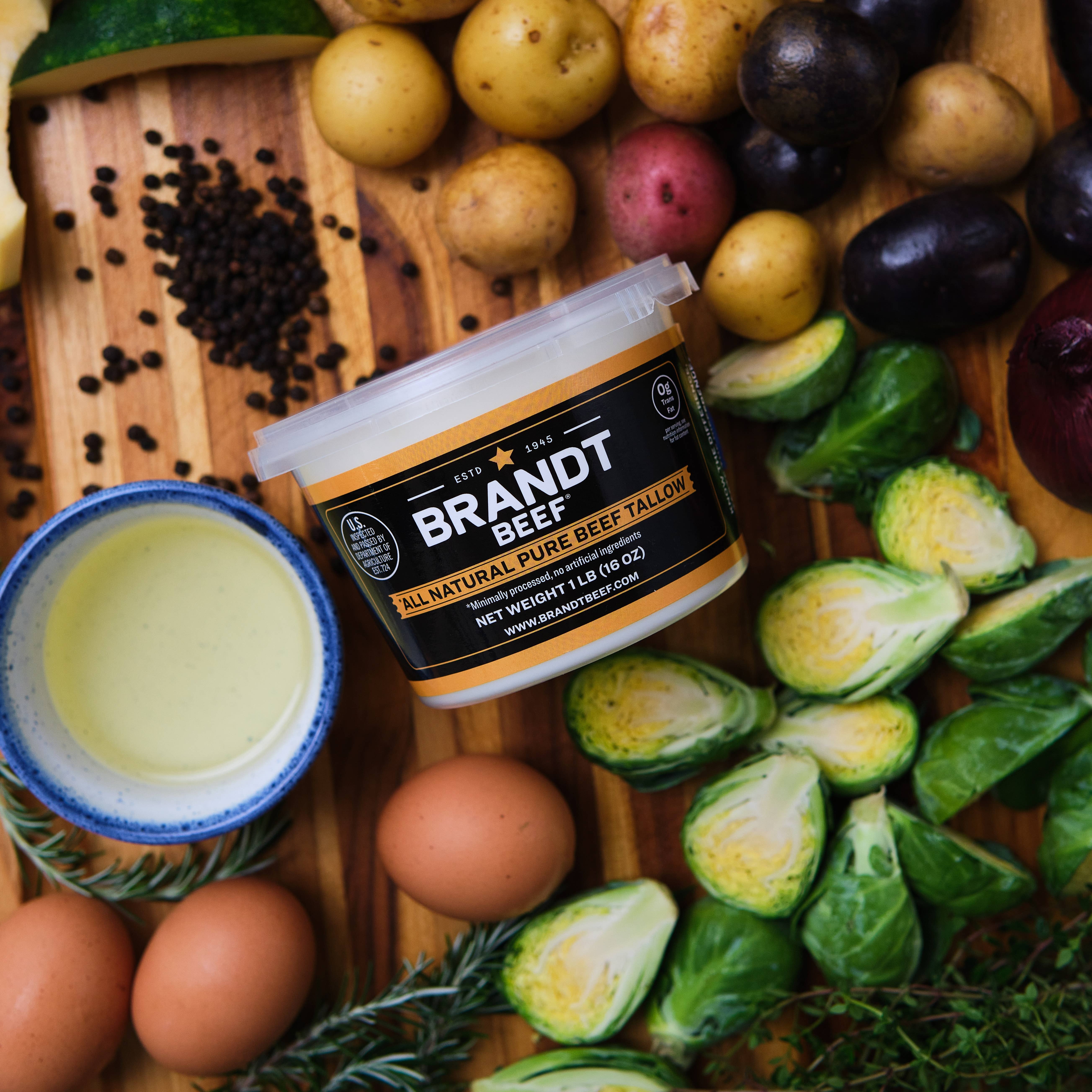 Brandt Beef - Wholesale Cooking Oil - Brandt Beef Tallow - 16oz - 100% Pure Beef Tallow5