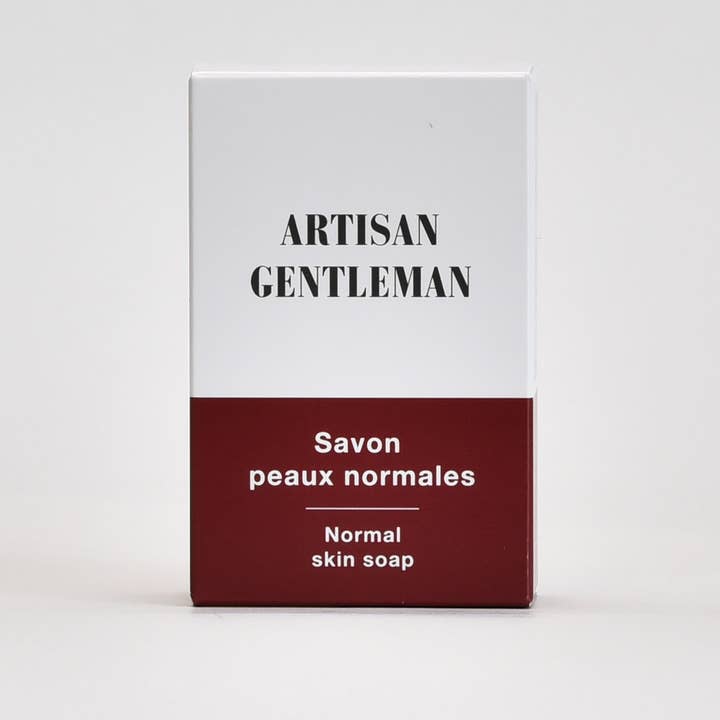 Savon solide peaux normales - 100 Gr - Fabriqué en France pour la vente par Artisan Gentleman