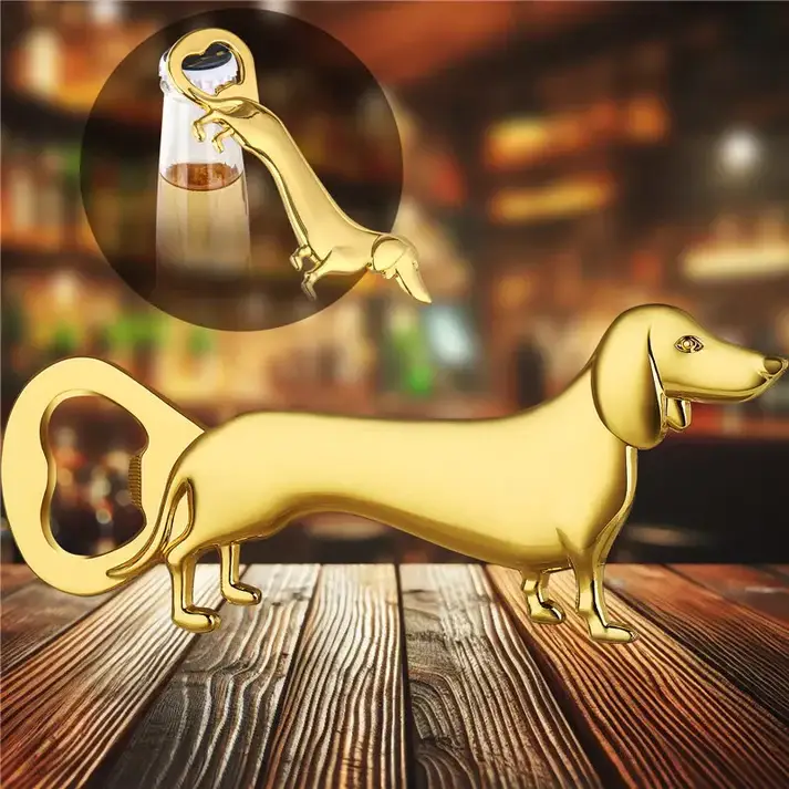Kiyo Home – wholesale Bottle/wine opener – Dachshund Bottle Opener | Church Key | Bartender Key8