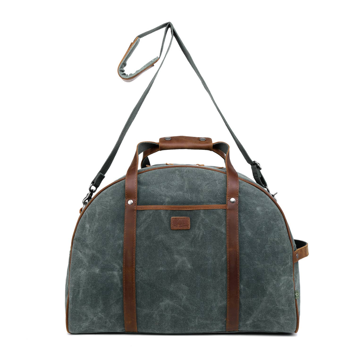 TSD Brand - Wholesale Weekender Bag - Unisex - Stone Creek Waxed Canvas Travel Bag6