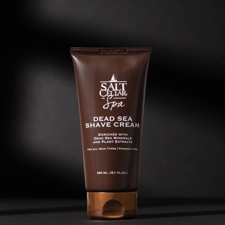 Salt Cellar Spa - Wholesale Shaving Cream - Men's - Dead Sea Shave Cream1