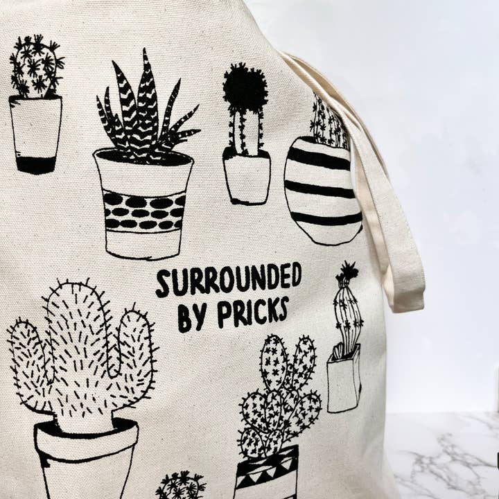 The Coin Laundry - Wholesale Tote Bag - Unisex - Surrounded by Pricks Farmers Market Tote