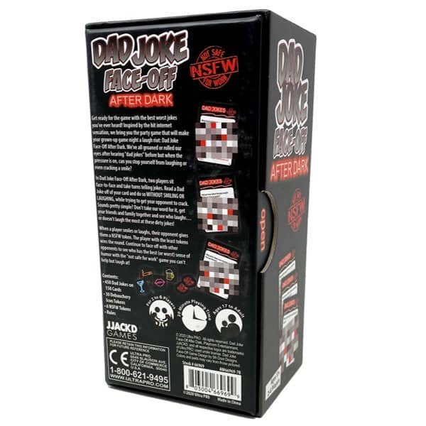 Ultra PRO Entertainment - Wholesale Card Game - Dad Joke After Dark Game Night Funny Family Party Card Game2