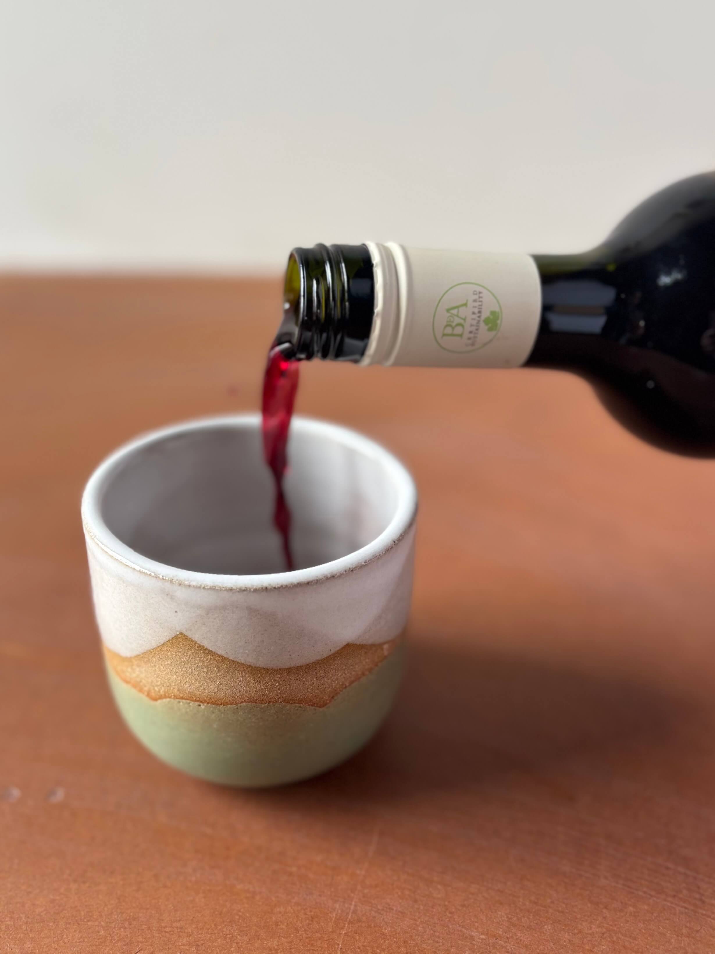 ROB Ceramics - Wholesale Drinking Glass/Cup - Horizon Wine Cup- Handmade Ceramic10