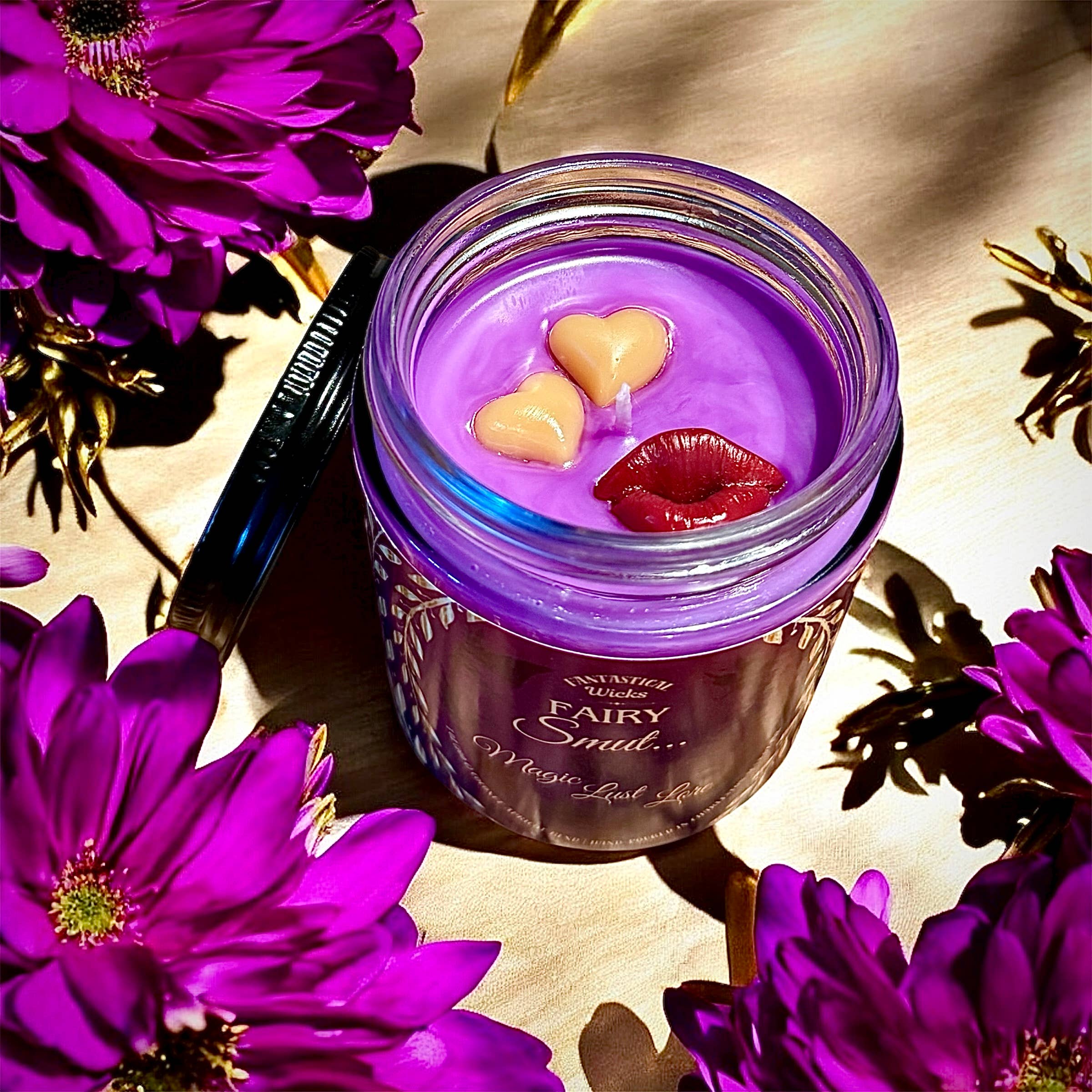 Fantastical Wicks - Wholesale Jar/Filled Candle - Fairy Smut | 7 oz1