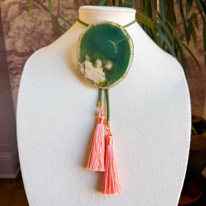 Geode Bolo n° 164 pour la vente par Rahya Jewelry Design