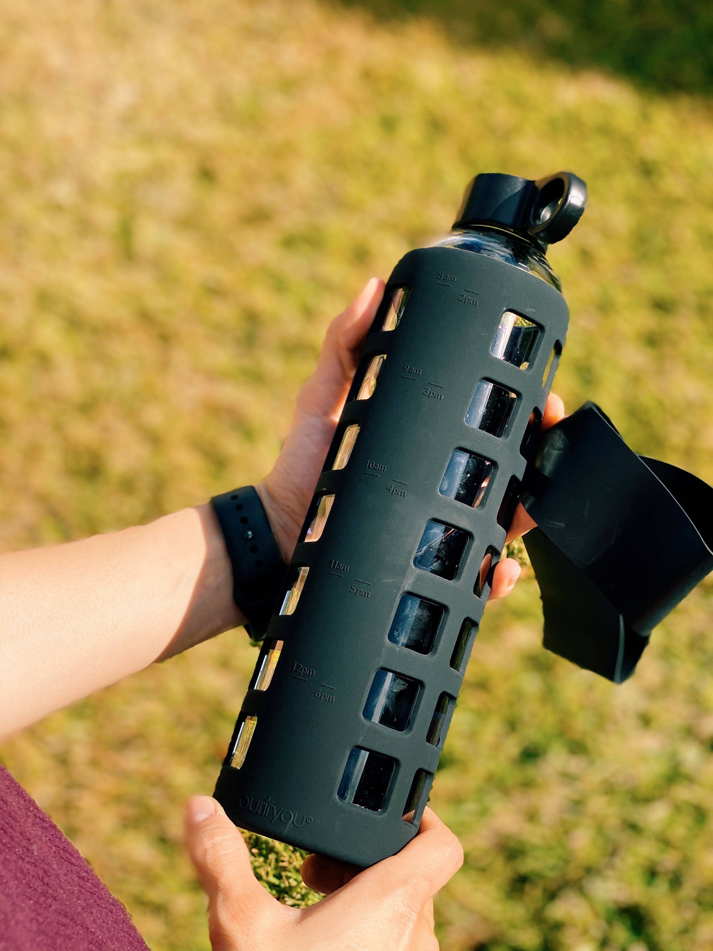 purifyou – wholesale Water bottle – purifyou® Premium Glass Water Bottle20