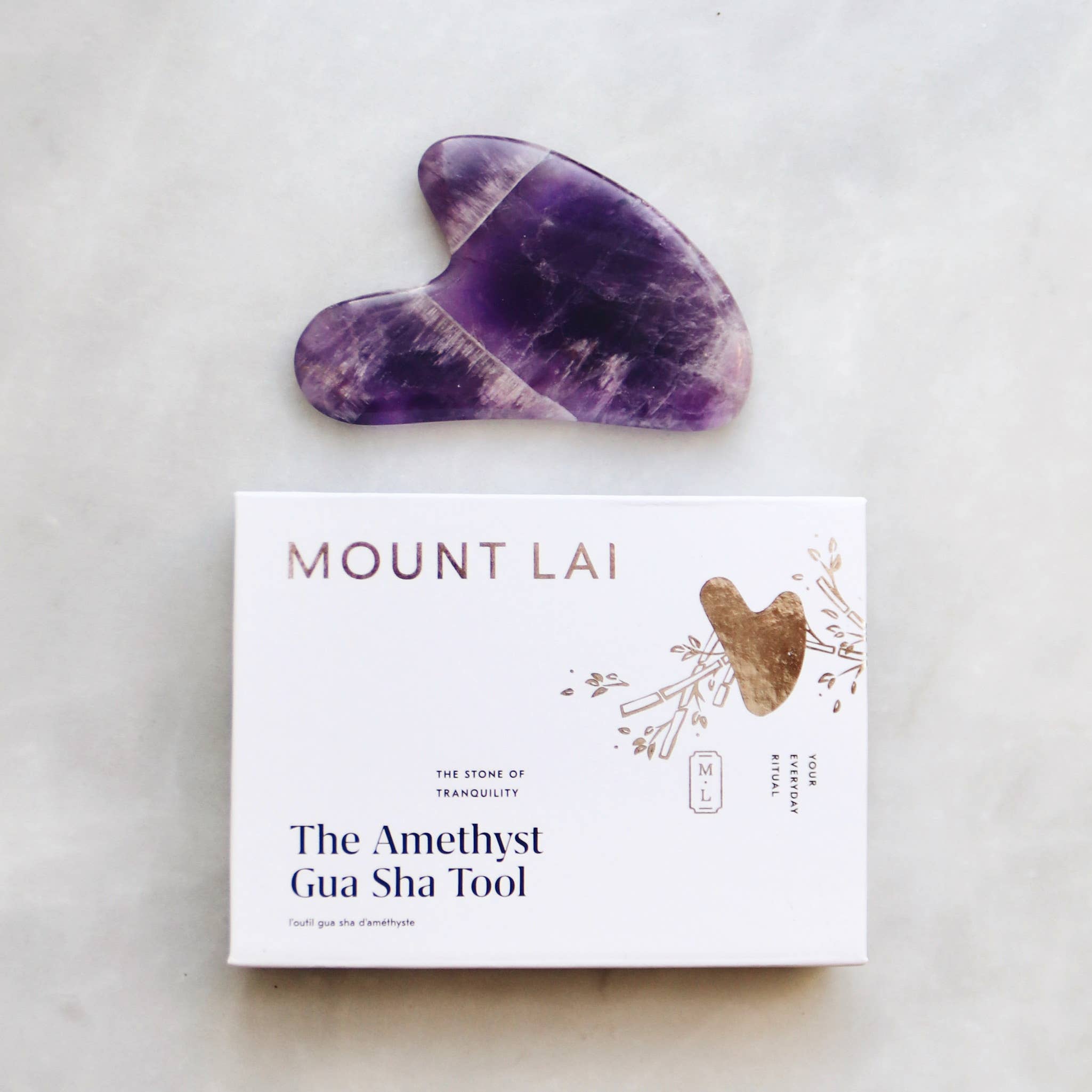 Mount Lai - Wholesale Gua Sha Tool - The Amethyst Gua Sha Facial Lifting Tool5