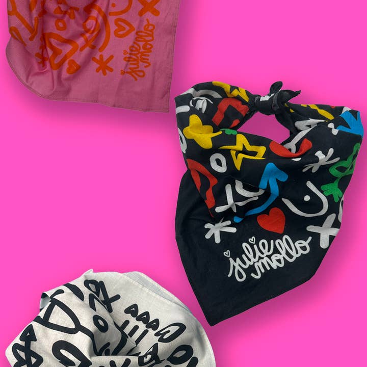 A Bandana do Dia-a-Dia – Estilosa, Suave e Versátil! 🎀✨ Pack de 3 por atacado de Julie Mollo!