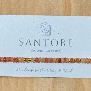 Santore Jewelry Company - Wholesale Beaded Bracelet - Linea Beaded Stretch Bracelet - Ships Carded15