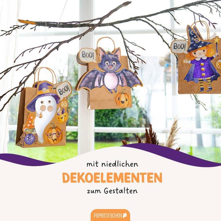 Papierdrachen - Wholesale - Paper Kite 3 Children's Lanterns Halloween3