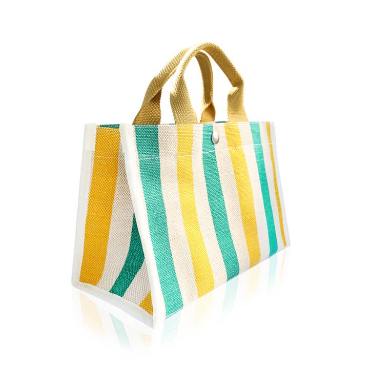 Loven x Mini Momo - Wholesale Tote Bag - Women's - Golf Rounding Bag Tote CanvasShoulder Crossbody Stripe Plaid8