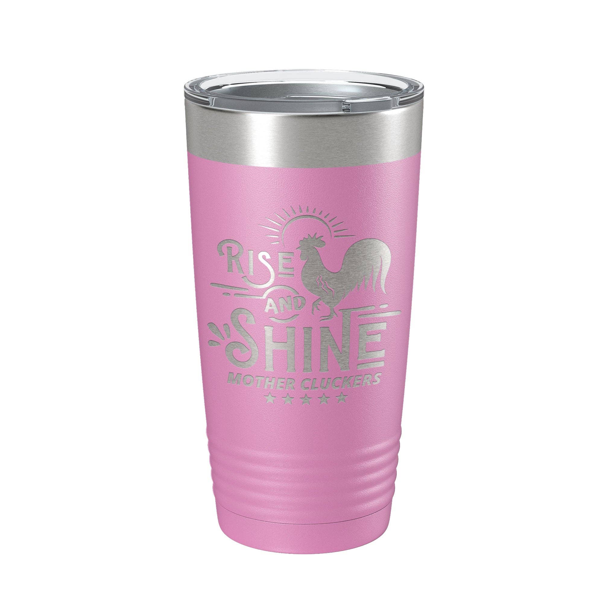 CarveBright - Wholesale Insulated Mug/Tumbler - Rise And Shine Mother Cluckers Tumbler Funny Travel Mug Gift Insulated Laser Engraved Coffee Cup 20 oz14