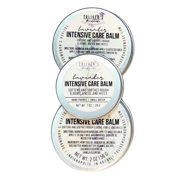 Toliver's Handmade - Wholesale Healing Salve/Balm/Cream - Intensive Elbow, Knee, & Heel Balm - Wholesale / White Label