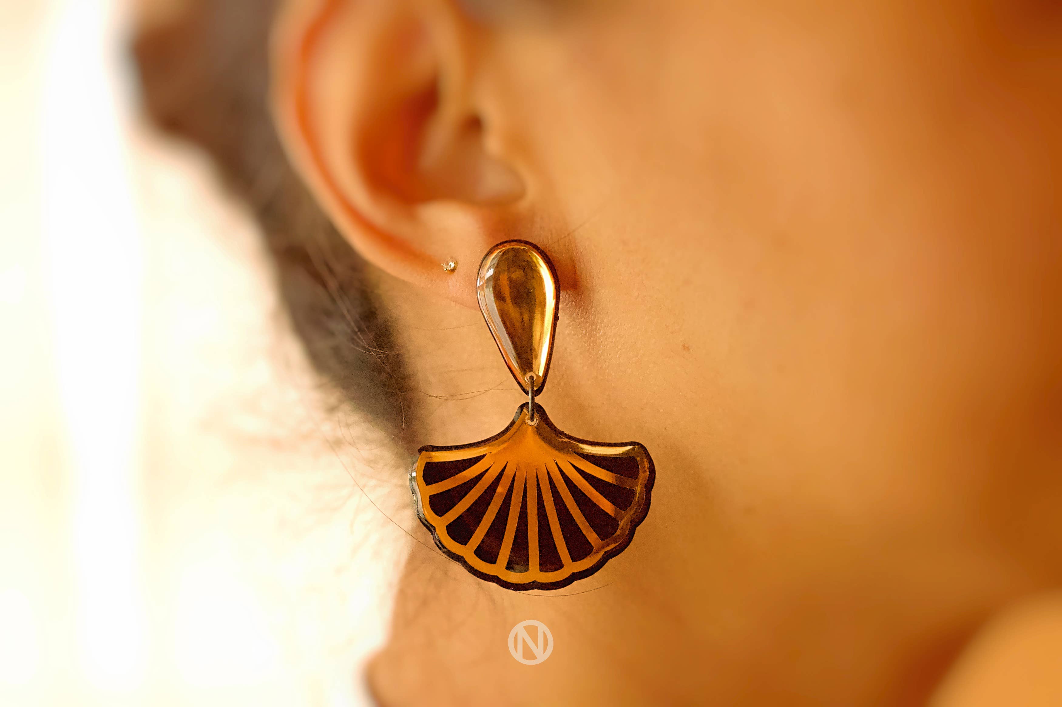 Naoi - Vendita all'ingrosso Orecchini pendenti - Orecchini Statement Gatsby - Realizzati a Mano su Ordinazione3