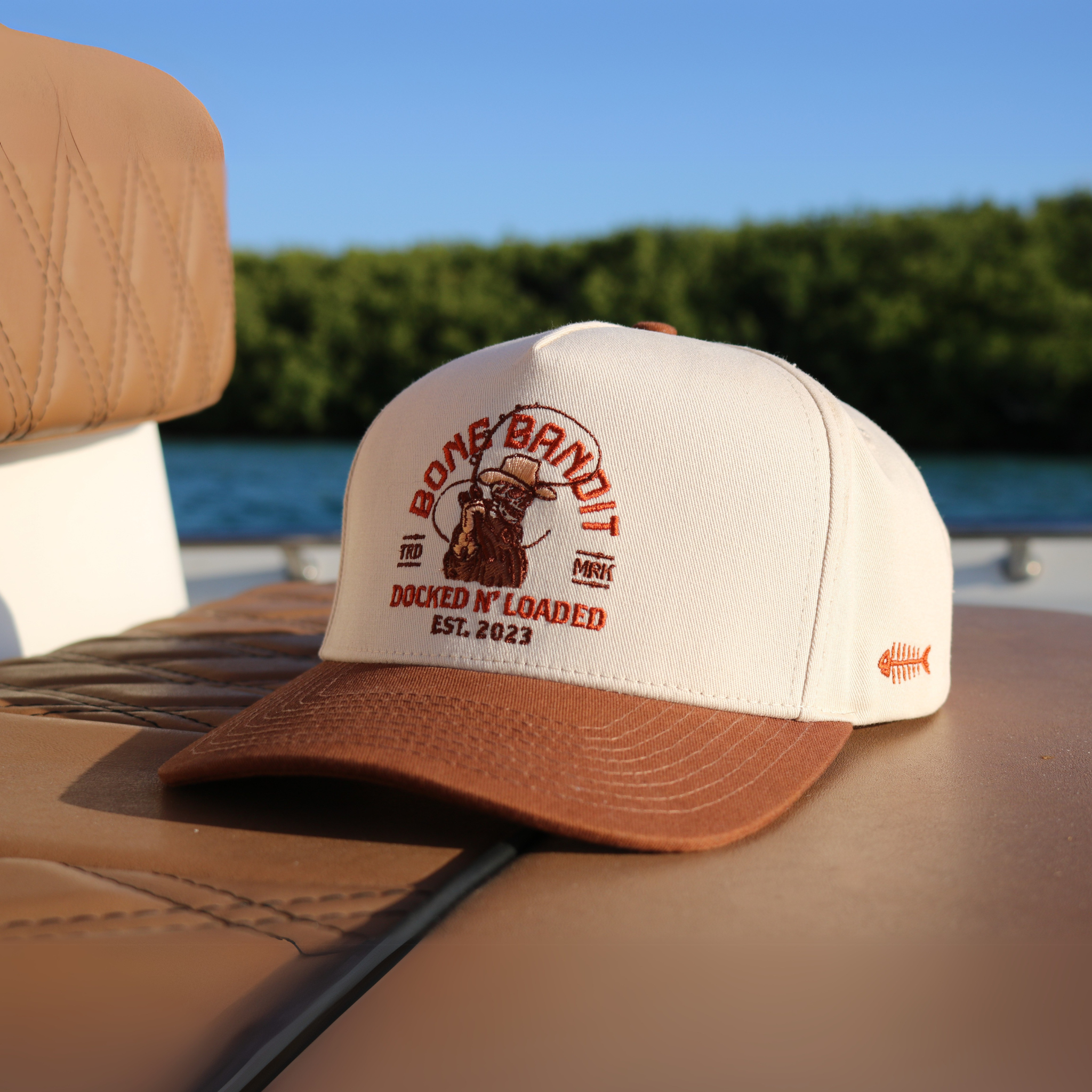 Docked N' Loaded - Wholesale Baseball Cap - Men's - BONE BANDIT HAT4