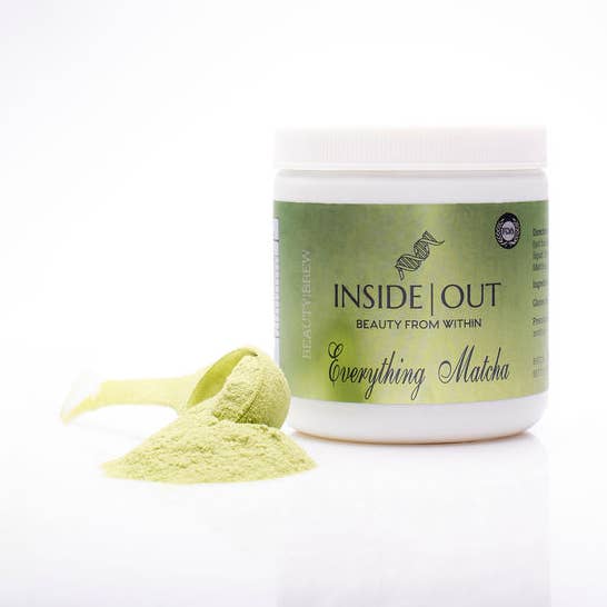 EVERYTHING MATCHA for wholesale by Inside Out Beauty From Within