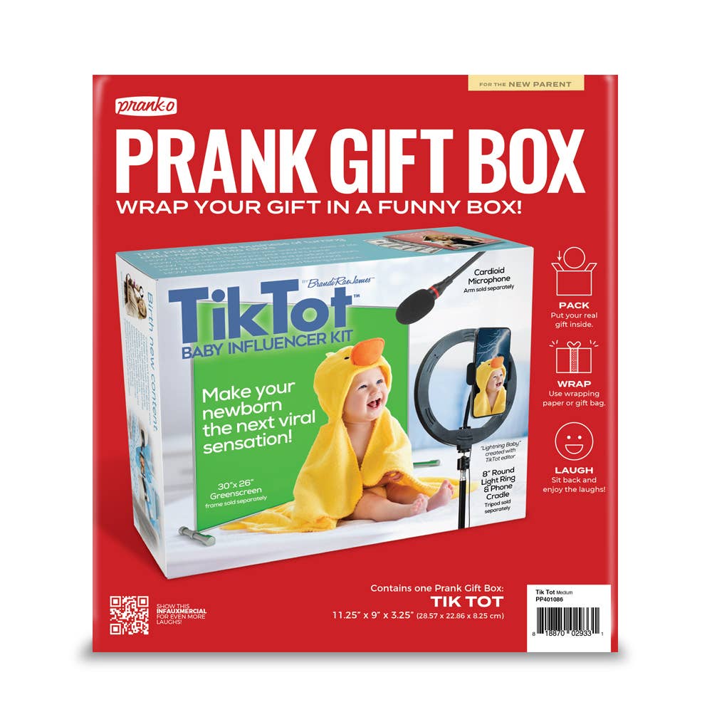 Prank-O – Großhandel Geschenkboxen – Prank-O Scherz-Geschenkbox TikTot