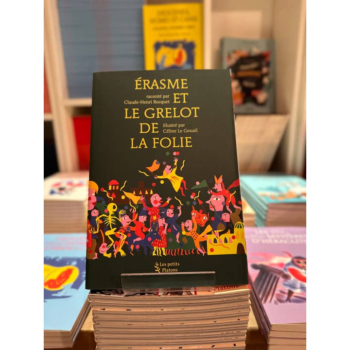 Filosofibog - „Erasmus og galskabens slædeklokke“ for engroshandel hos Les Petits Platons