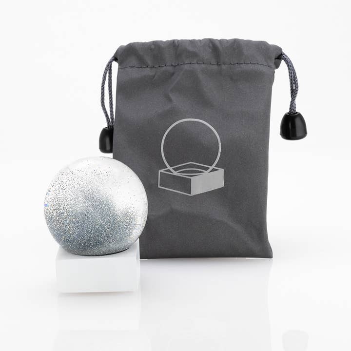 CoolSnowGlobes - Wholesale Snow globe - Bling Mini Snow Globe Mixed Set of 12 (6 silver, 6 gold)4