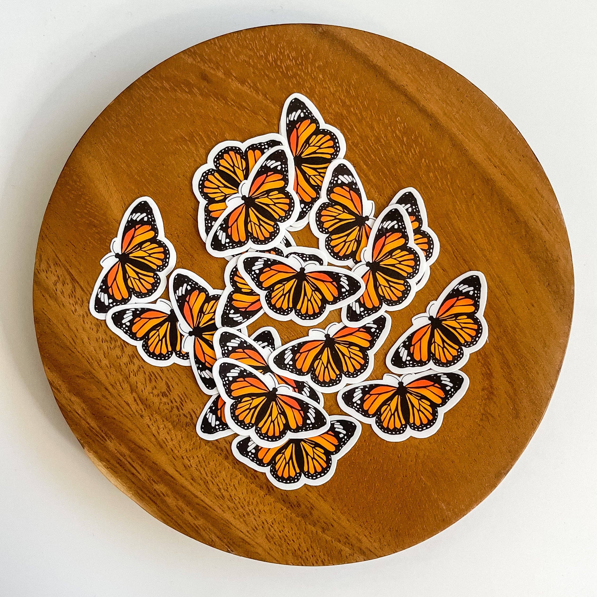 BambooByTundra - Wholesale Sticker - Monarch Butterflies Mini Sticker Pack1