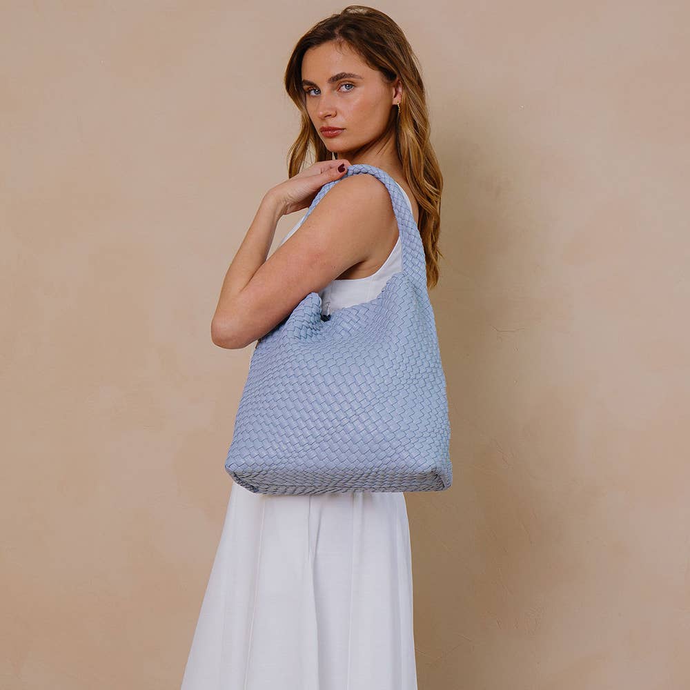 Melie Bianco - Vente Sac porté épaule – femme - Sac à épaule végétalien recyclé Johanna Orchid7