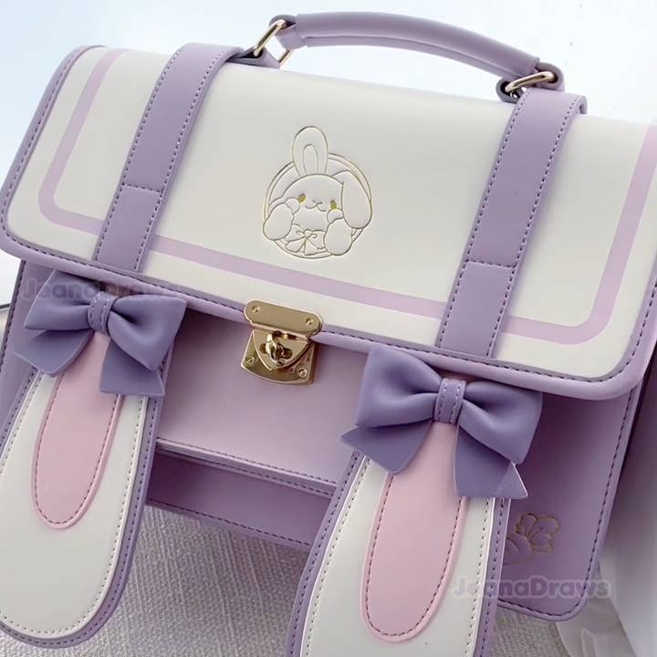 JeanaDraws - Wholesale Backpack - Women's - Bunny Ear Bag3