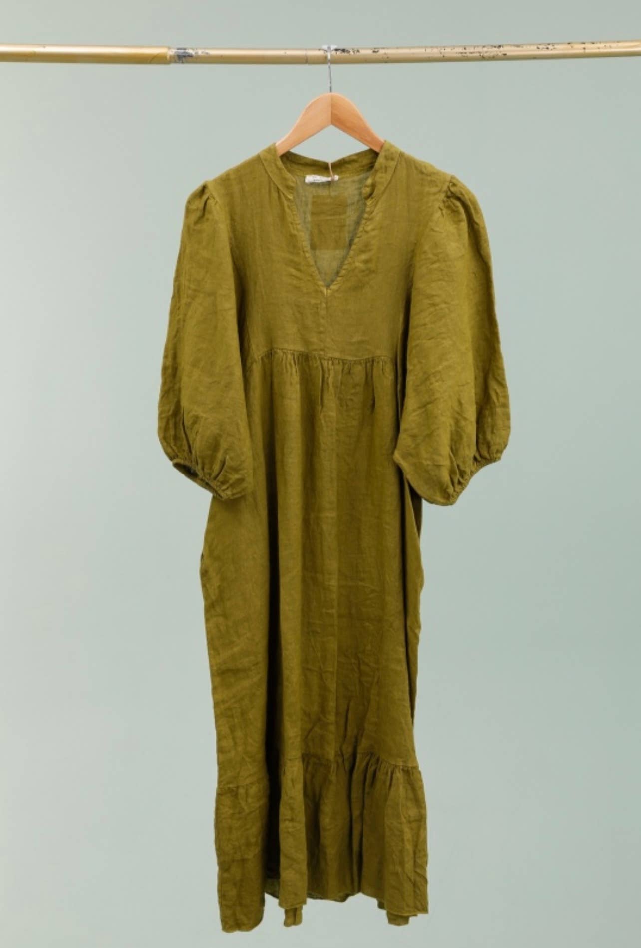 LÉA & LUC – Großhandel Kleid – Damen – 100 % Leinenkleid REF. 110942