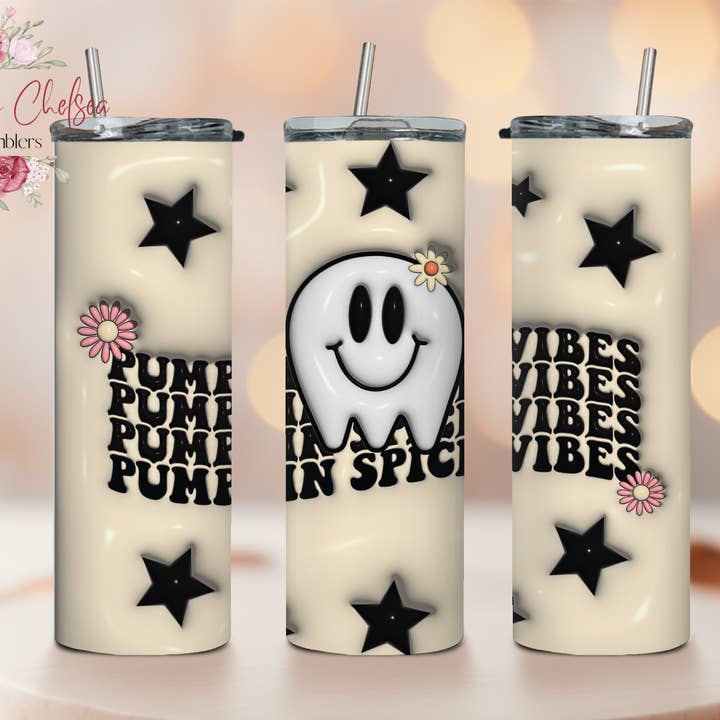 Gobelet Pumpkin Spice Vibes pour la vente par Creations by Chelsea