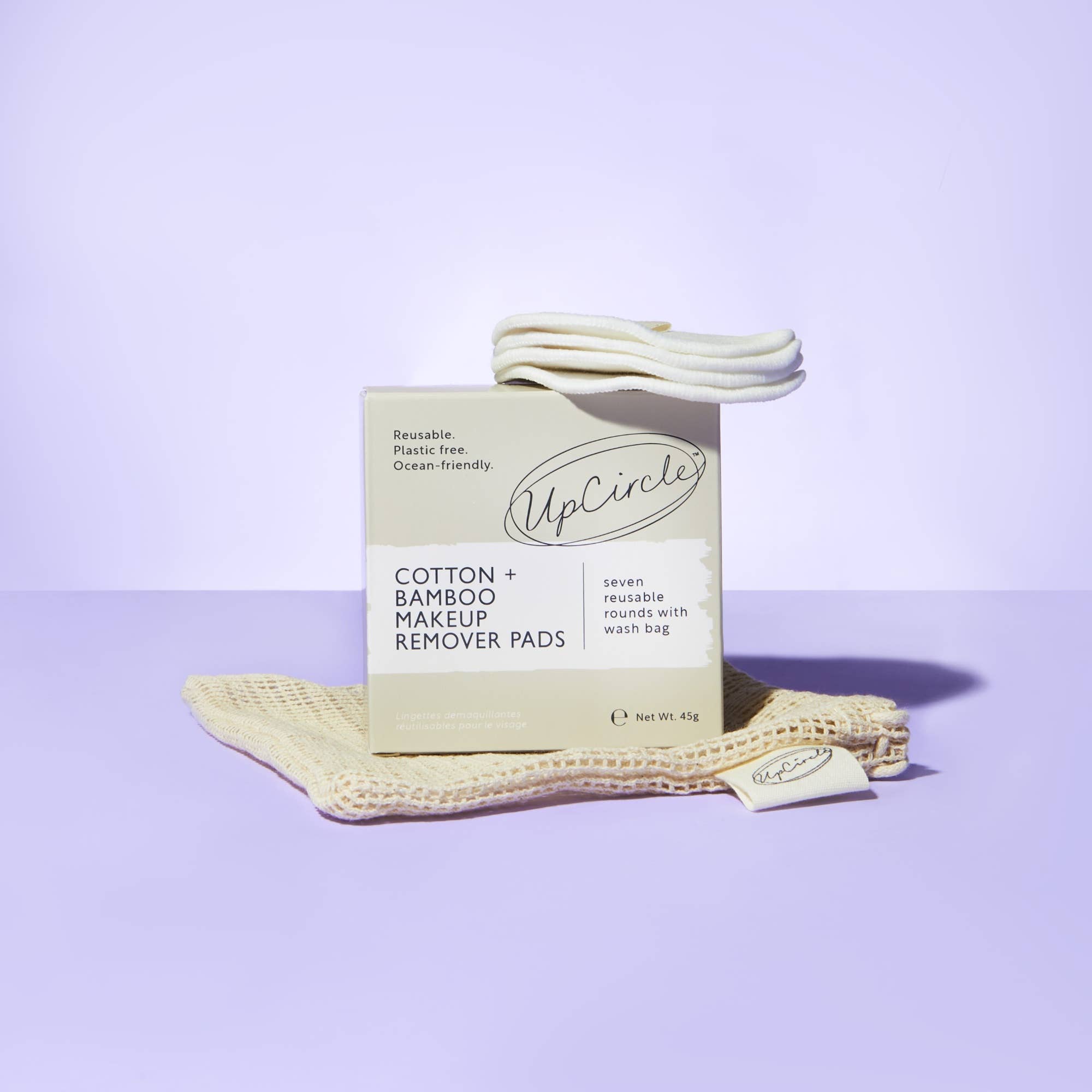 UpCircle USA - Wholesale Makeup Remover - Plastic Free, Reusable Luxury Spa Bamboo & Cotton Makeup Pads Holiday accessories5