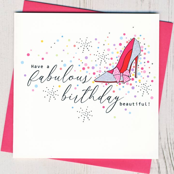 Fabulous Birthday Card for wholesale by Eggbert & Daisy