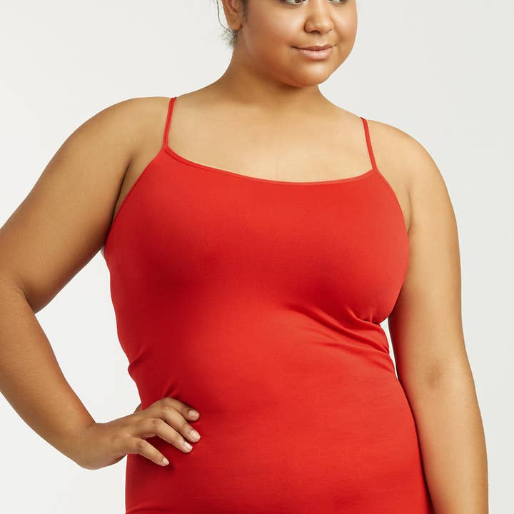 SOFRA CAMISOLA DE ALÇAS EM POLIÉSTER PARA SENHORAS TAMANHO PLUS (CM900X) por atacado de IWT Brands