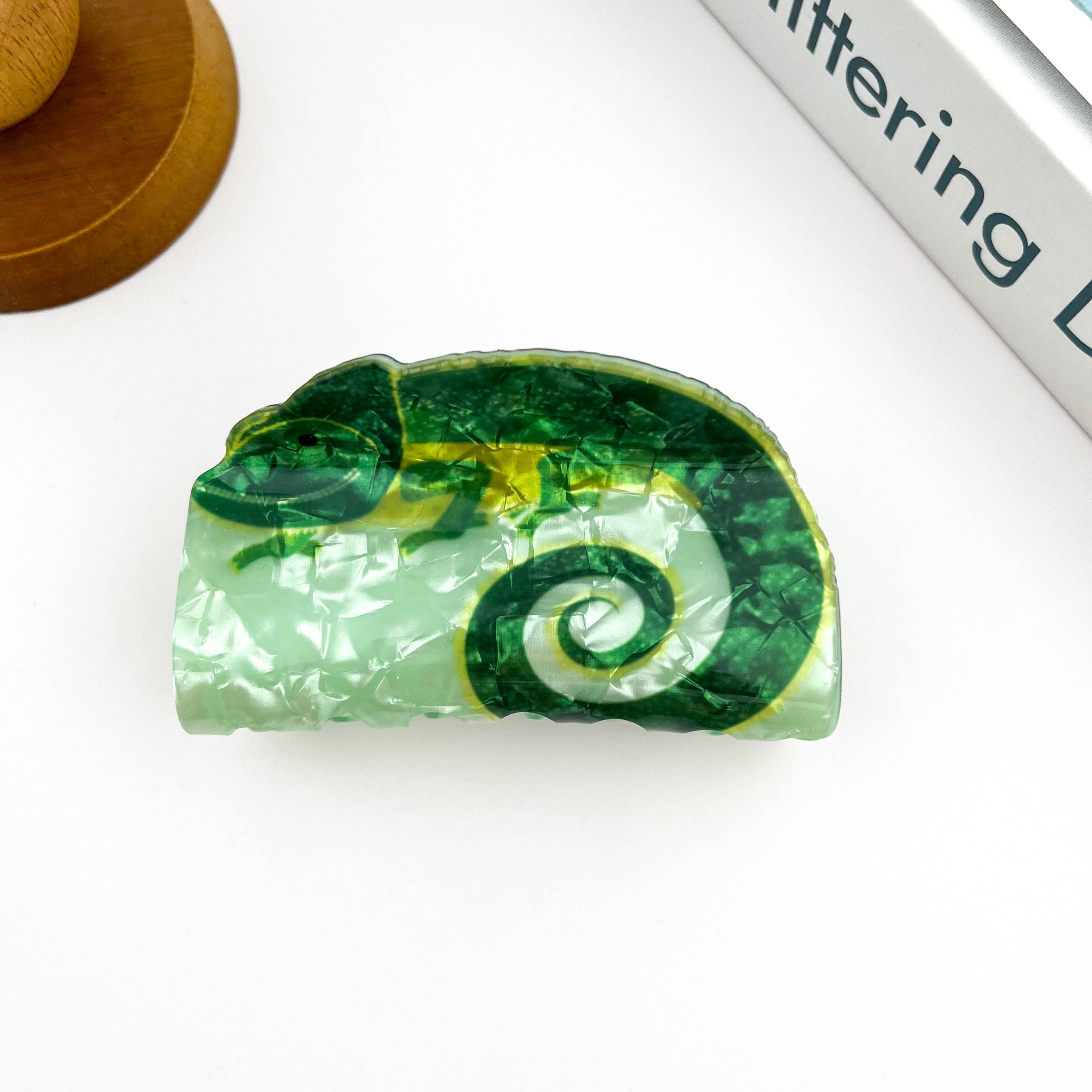 SoapElenGlen - Wholesale Hair Clip - Women's - Lizard Claw Clip, Animal Hair Clip1