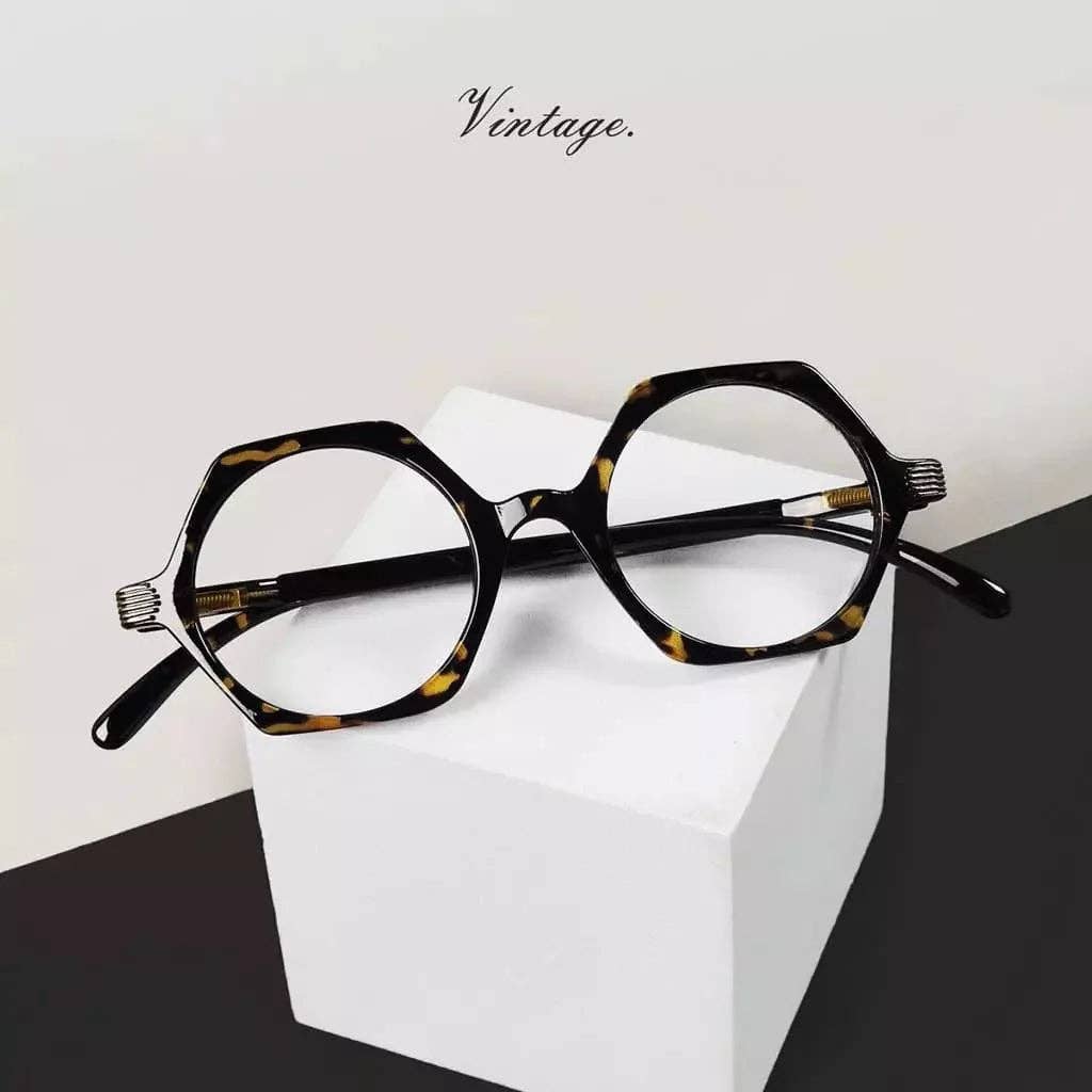 SPARE-SPECS, LLC - Wholesale Eyeglasses - Women's - Small Vintage Polygon Reading Glasses Classic Geometric Readers R20097