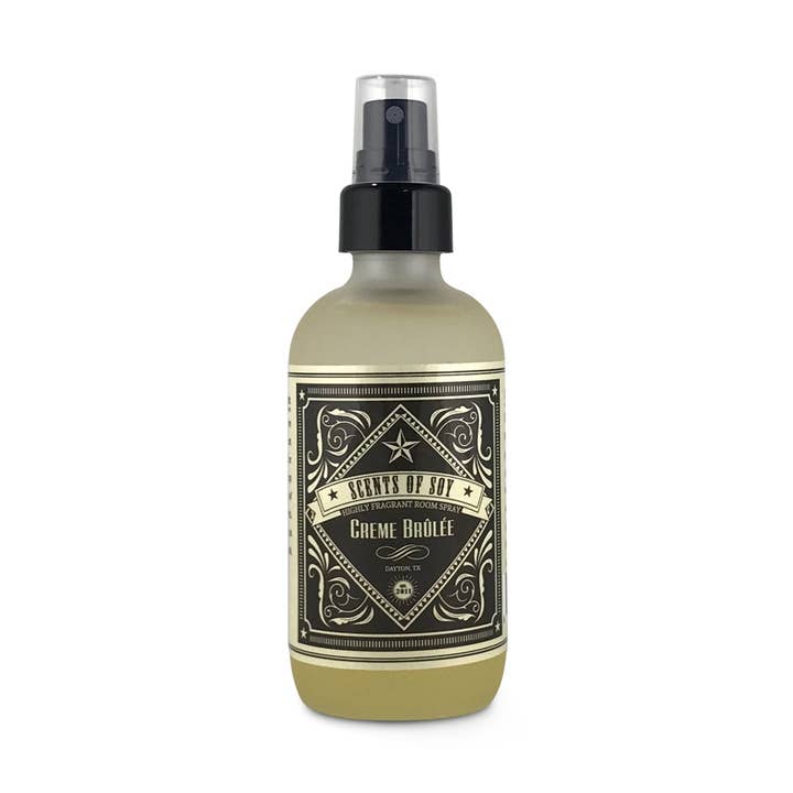 Creme Brûlée Rustic Room Spray for wholesale by Scents Of Soy Candle Company