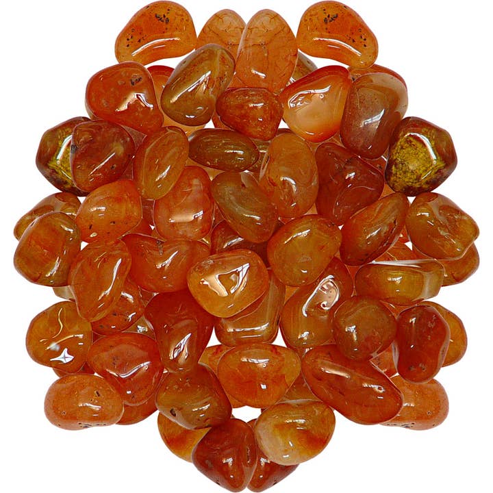 Kheops International - Wholesale Spiritual Stone/Crystal - Tumbled Stones Carnelian (1lb)