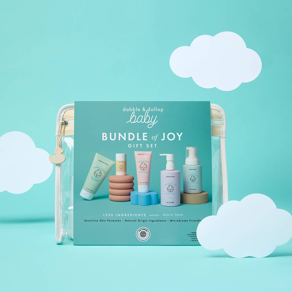 Dabble & Dollop® - Wholesale Bath & Body Set - Baby - Bundle of Joy Baby Gift Set2